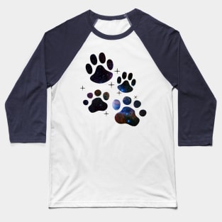 Sparkle Paw Prints Baseball T-Shirt